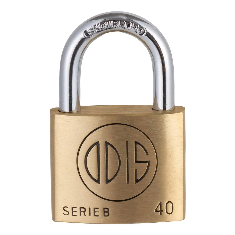 CANDADO ODIS B40 40MM 2 LLAVES 1