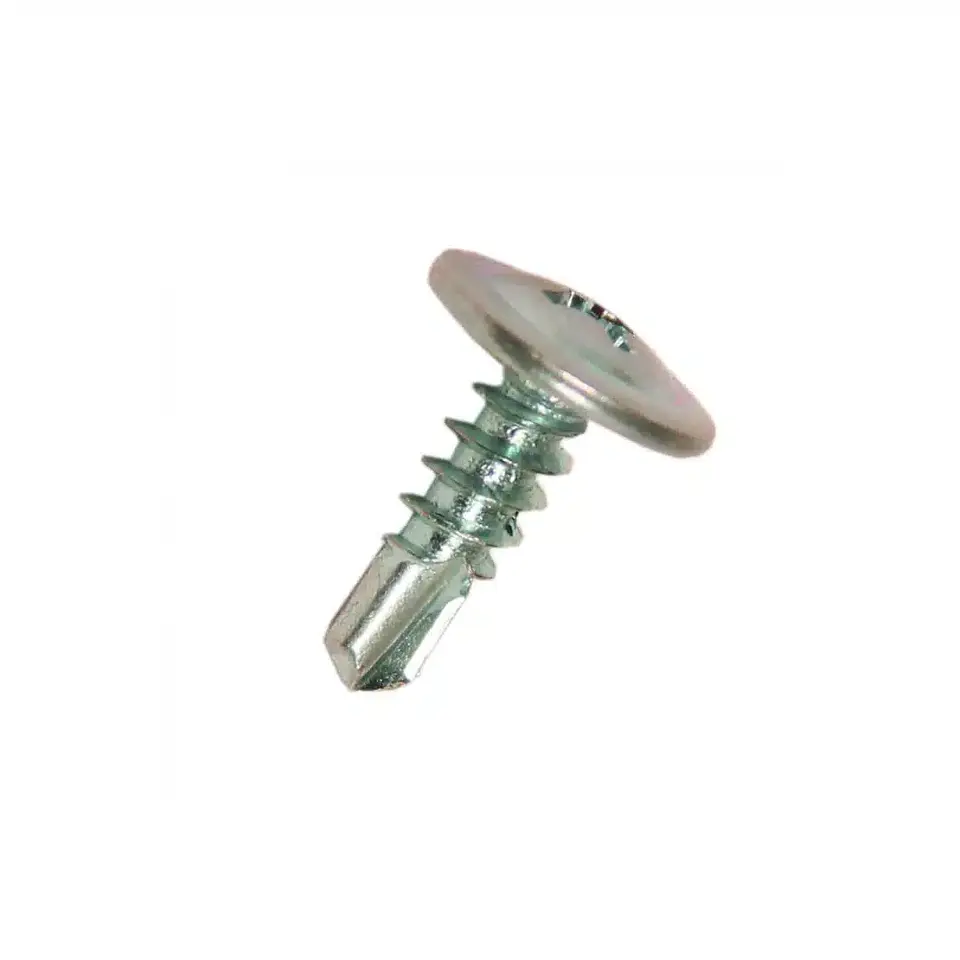 TORNILLO CABEZA TRUSS PUNTA BROCA ZINCADO 8 X 1/2