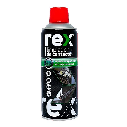 LIMPIADOR DE CONTACTOS Y CIRCUITOS ELÉCTRICOS 400ML REX