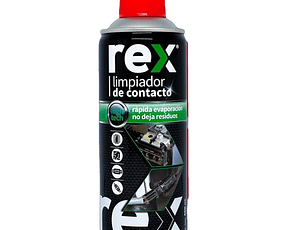 LIMPIADOR DE CONTACTOS Y CIRCUITOS ELÉCTRICOS 400ML REX