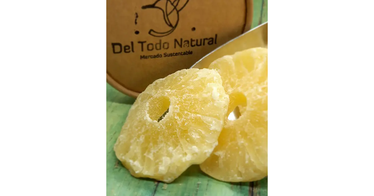 Piña Rodaja Deshidratada