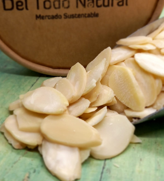 Almendra Laminada sin Piel, 250 g