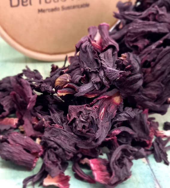 Hibiscus deshidratado para infusión