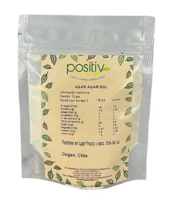 Agar agar (50g) Positiv