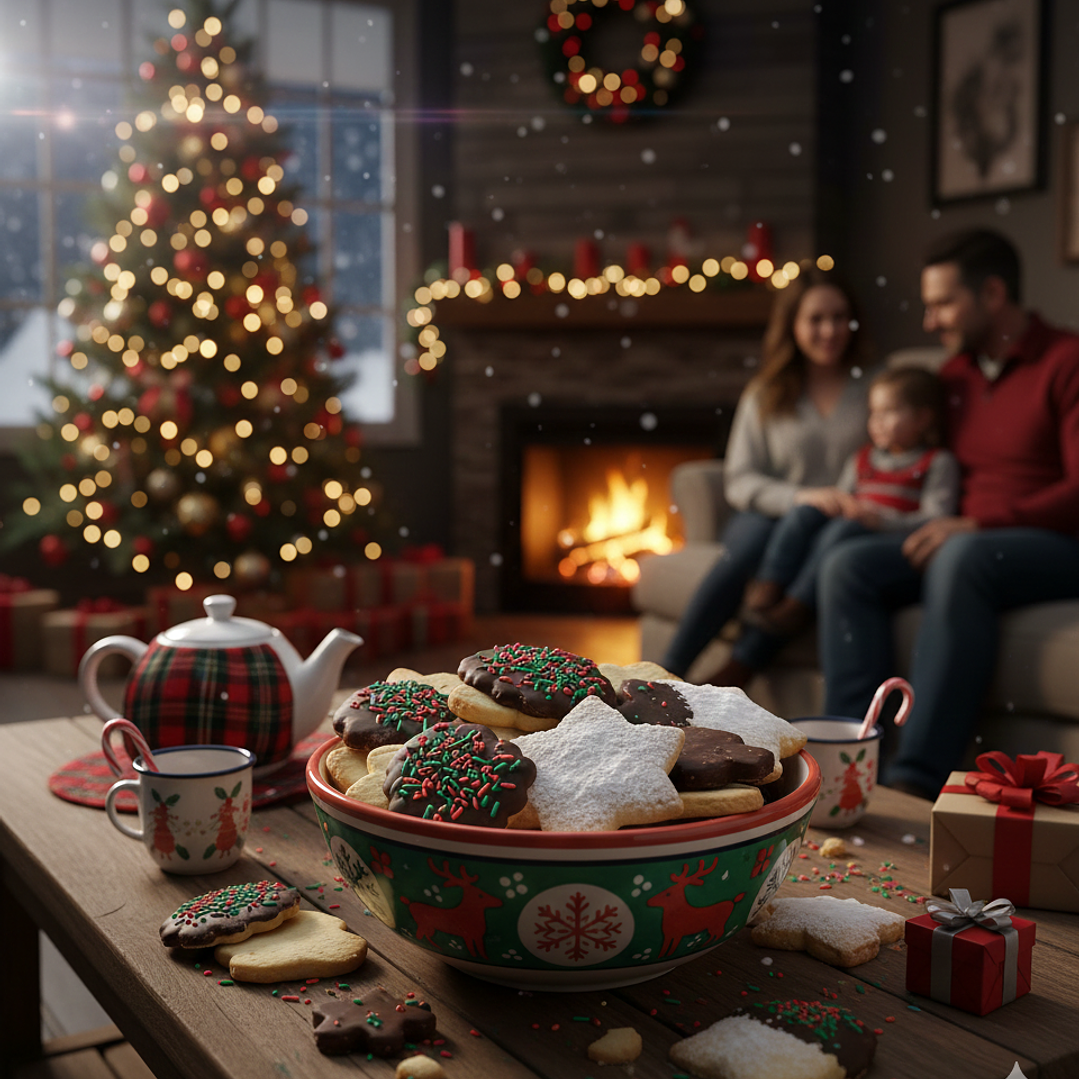 Galleta Navidad Árbol, Niño y Estrella 20 Unidades 4