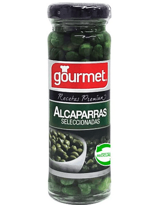 Alcaparras 110 gramos Marca Gourmet