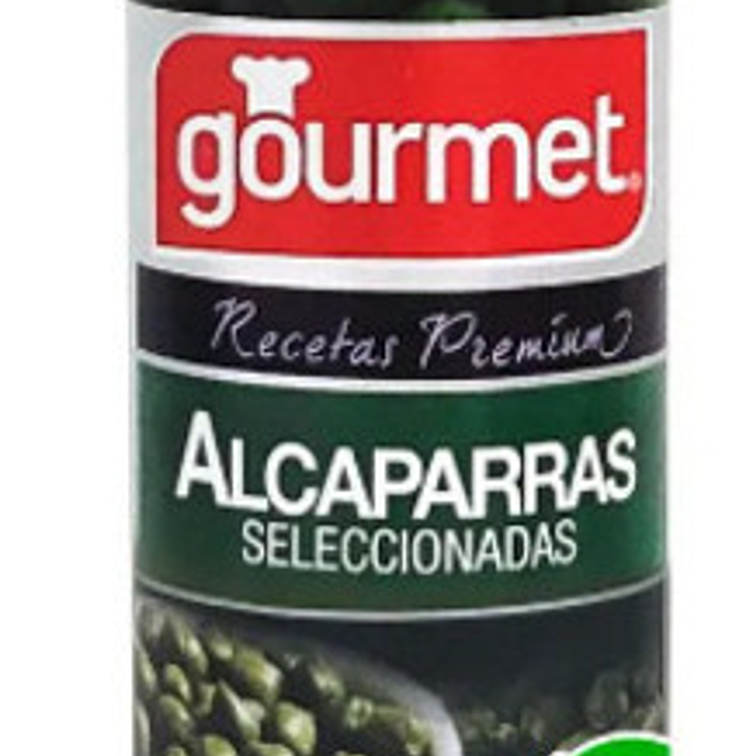 Alcaparras 110 gramos Marca Gourmet 1