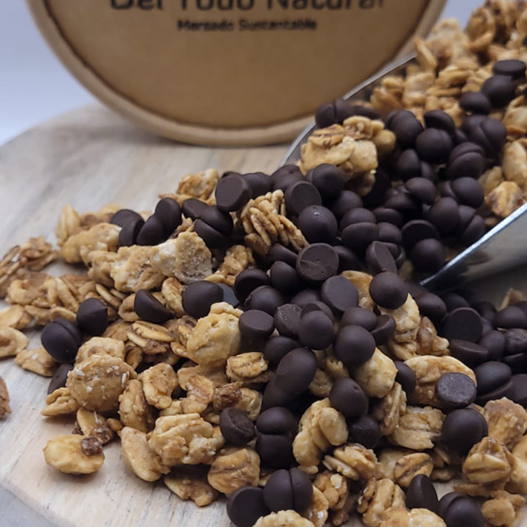 Avena Integral endulzada con Miel con Chips de Chocolate Bitter 1