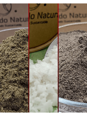 Combo Maestro Cocinero (Sal de Mar Gruesa, Aliño Completo, Pimienta Negra Polvo)