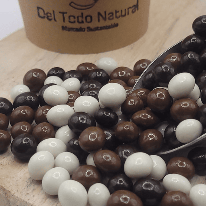 Grano Café bañado en tres Chocolates 1