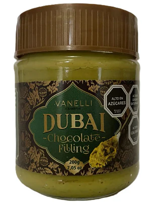 Crema de Pistacho con Kadayif 200 gr Marca Vanelli