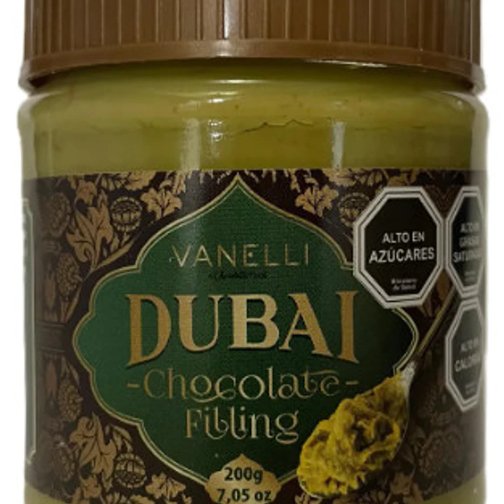 Crema de Pistacho con Kadayif 200 gr Marca Vanelli 1