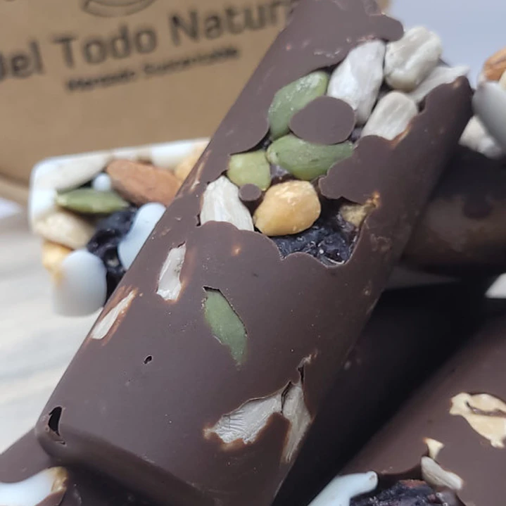 Barra Choco Dúo y Mix Frutos Secos 5 unidades 60 gr cu 3