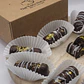 Bombón de Cajú y Pistacho Chocolate Semi Amargo 12 unidades - Miniatura 4