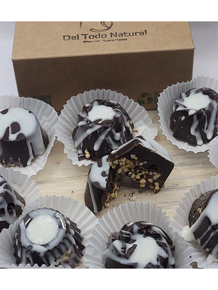 Bombón de Quínoa y Cranberries Chocolate Dark 12 unidades