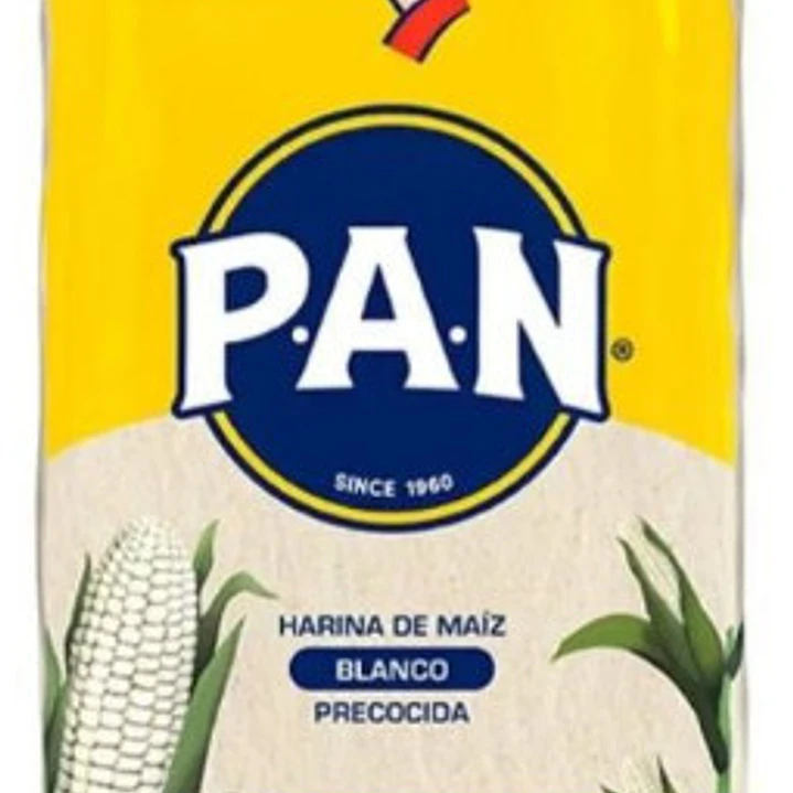 Harina de Maíz Blanco Precocida 1 kl Marca PAN 1