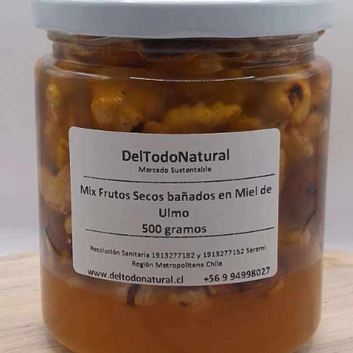 Mix Frutos Secos bañados en Miel de Ulmo 500 gr 1