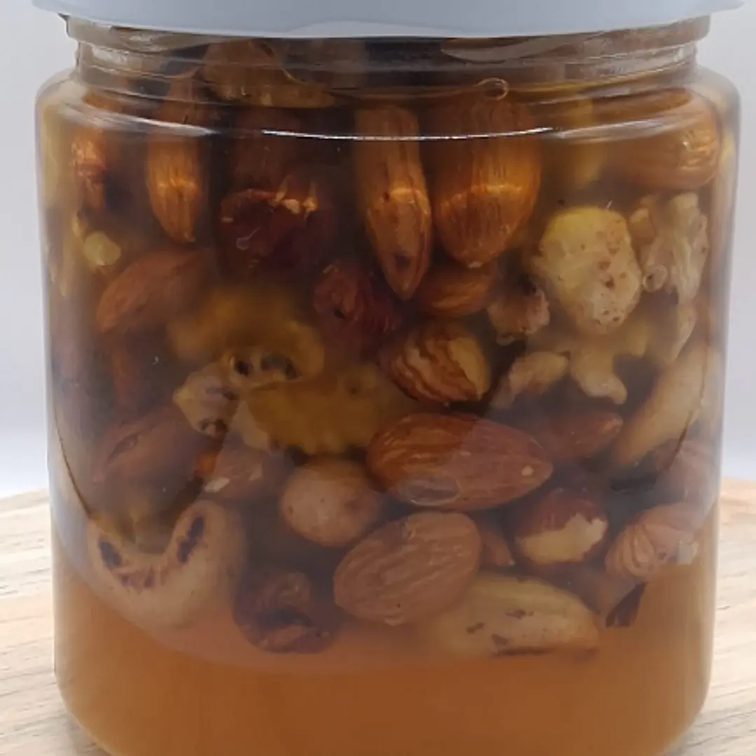 Mix Frutos Secos bañados en Miel de Ulmo 500 gr 6