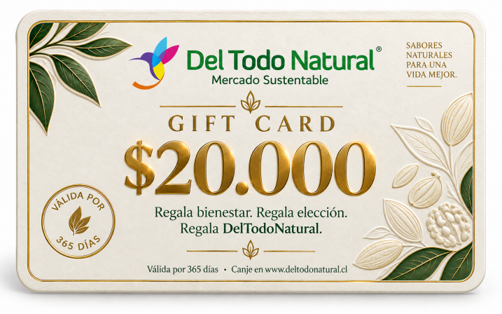 Gift Card DelTodoNatural