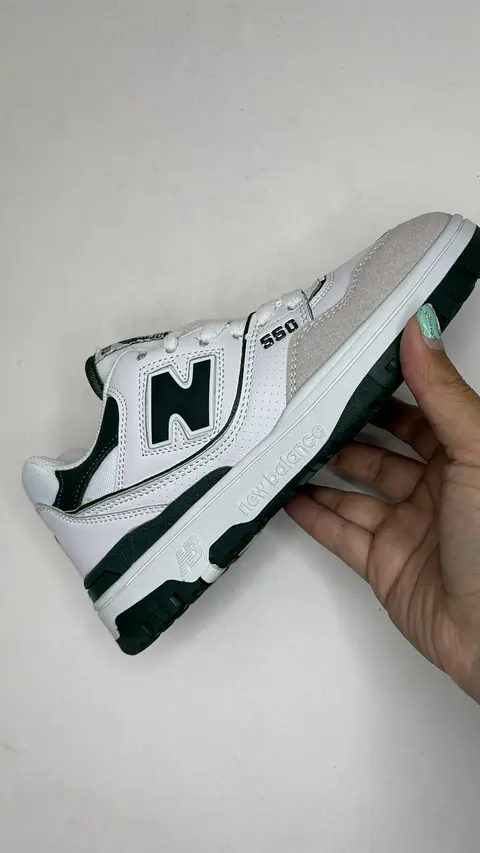 Zapatillas NB 550 verdes