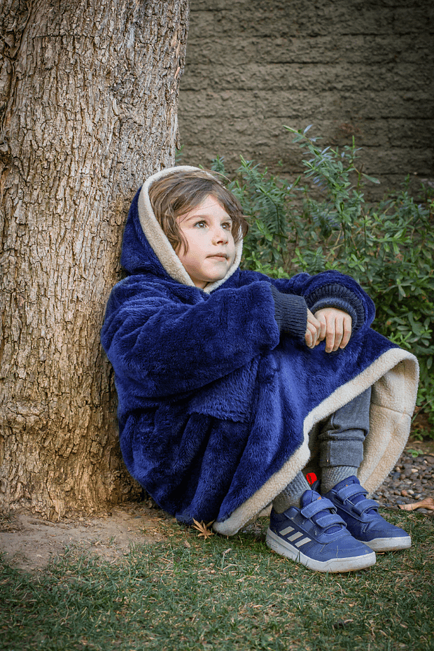 Polerón Kobu Kids Azul