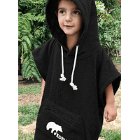 Poncho Toalla Kobu Baby Negro 1