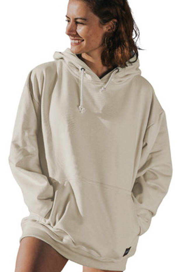 Polerón Hoodie Kobu Vainilla