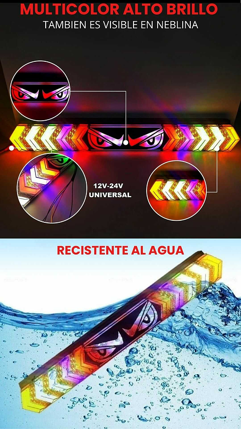 BARRA LED DIRECCIONAL MODELO DIABLO 
