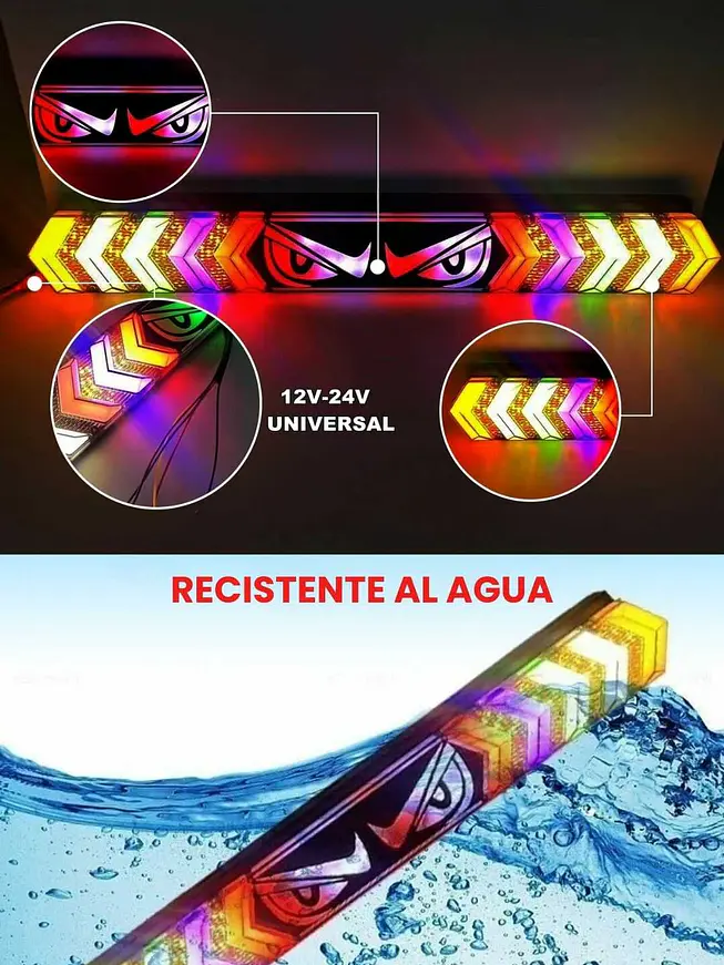 BARRA LED DIRECCIONAL MODELO DIABLO  2