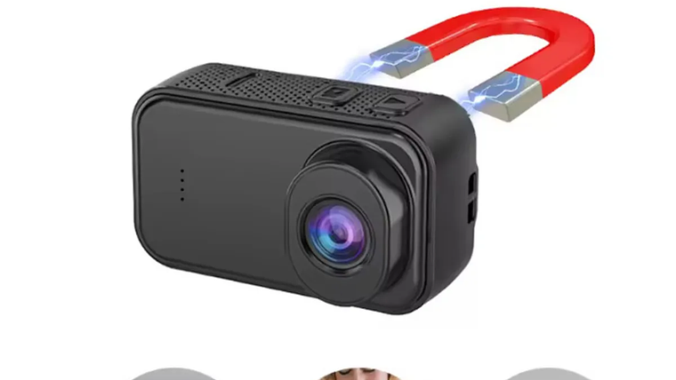 CAMARA DEPORTIVA CON COLLAR MAGNETICO 4K 1
