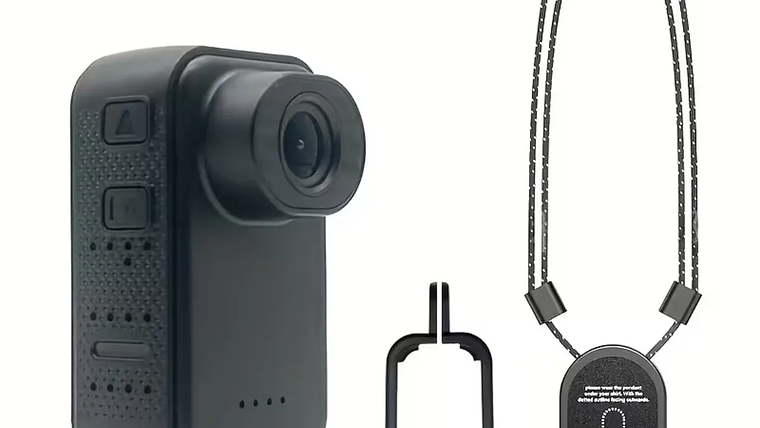 CAMARA DEPORTIVA CON COLLAR MAGNETICO 4K 3