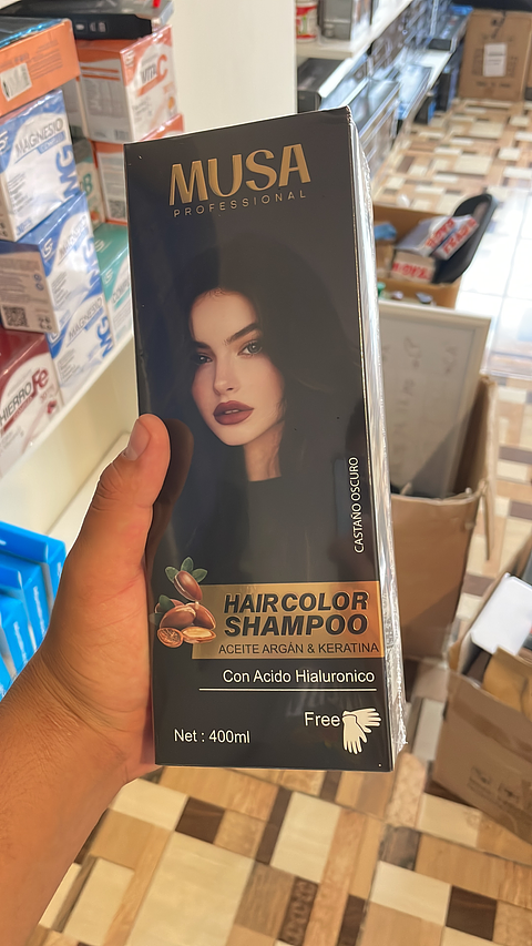 SHAMPOO ANTICANAS EN FRASCO / SIN SAL NI AMONIACO 