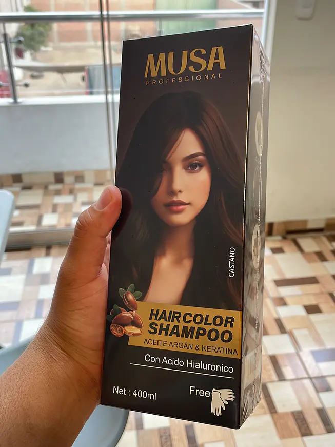 SHAMPOO ANTICANAS EN FRASCO / SIN SAL NI AMONIACO  3