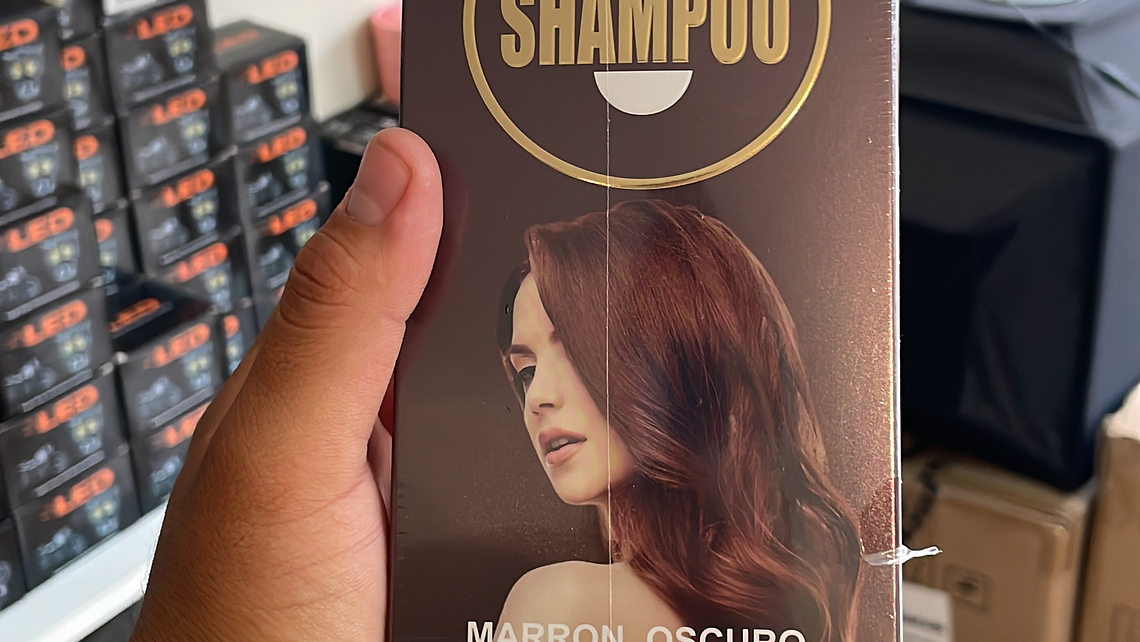 SHAMPOO ANTICANAS EN FRASCO / SIN SAL NI AMONIACO  4