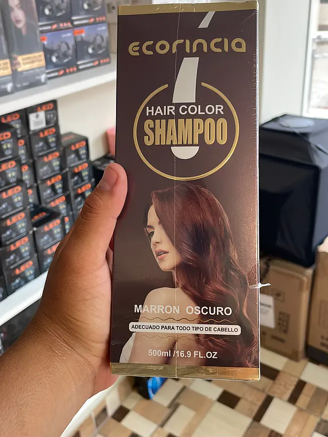 SHAMPOO ANTICANAS EN FRASCO / SIN SAL NI AMONIACO  4