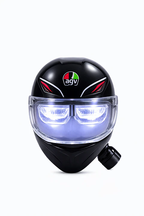 NEBLINERO EN FORMA DE CASCO 