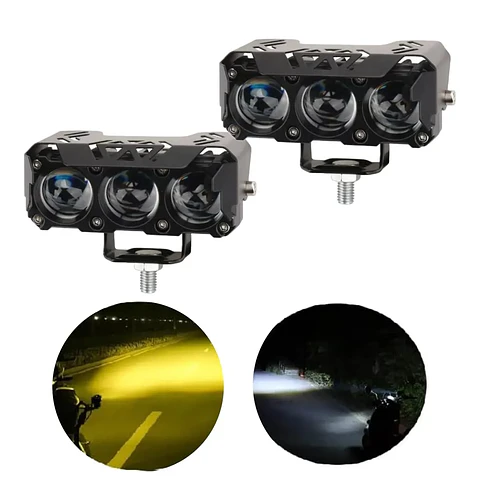 NEBLINEROS DE 3 LUPAS CON VENTILADOR 