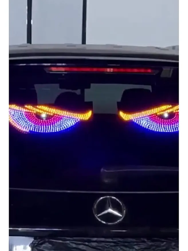 OJOS LED PARA AUTO PANEL CON ENTRADA USB  4