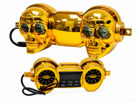 NEBLINERO CALAVERA CON PARLANTE 