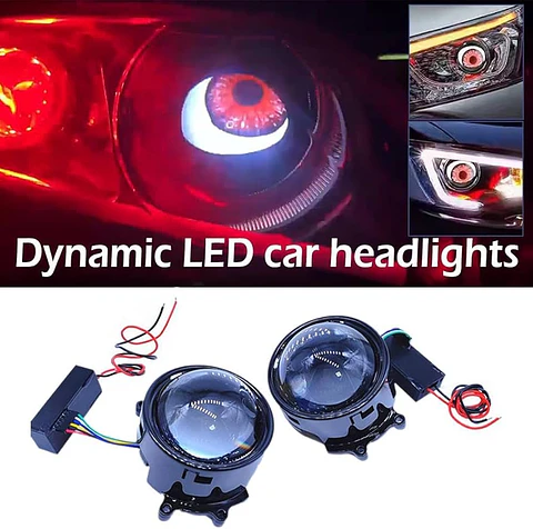 LUZ LED MODELO DIABLO , PARA MOTOS O CARROS 