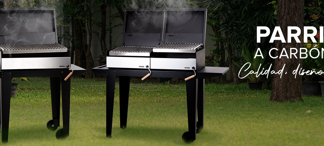 Parrillas a Carbón - Leña