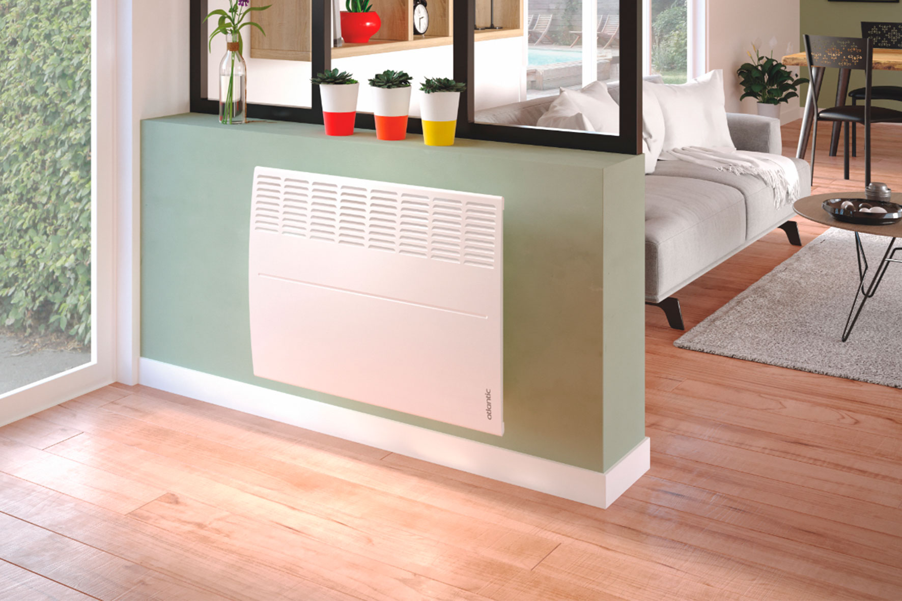 Calefacción eléctrica Atlantic disponible en Bosca | Un sistema eficiente, confortable y seguro 🇫🇷