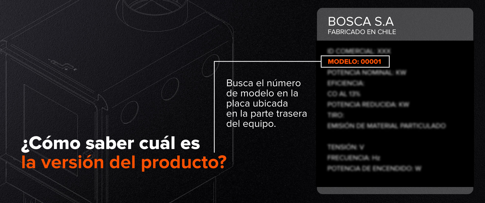 Repuestos Versiones Calefactores Multibosca 