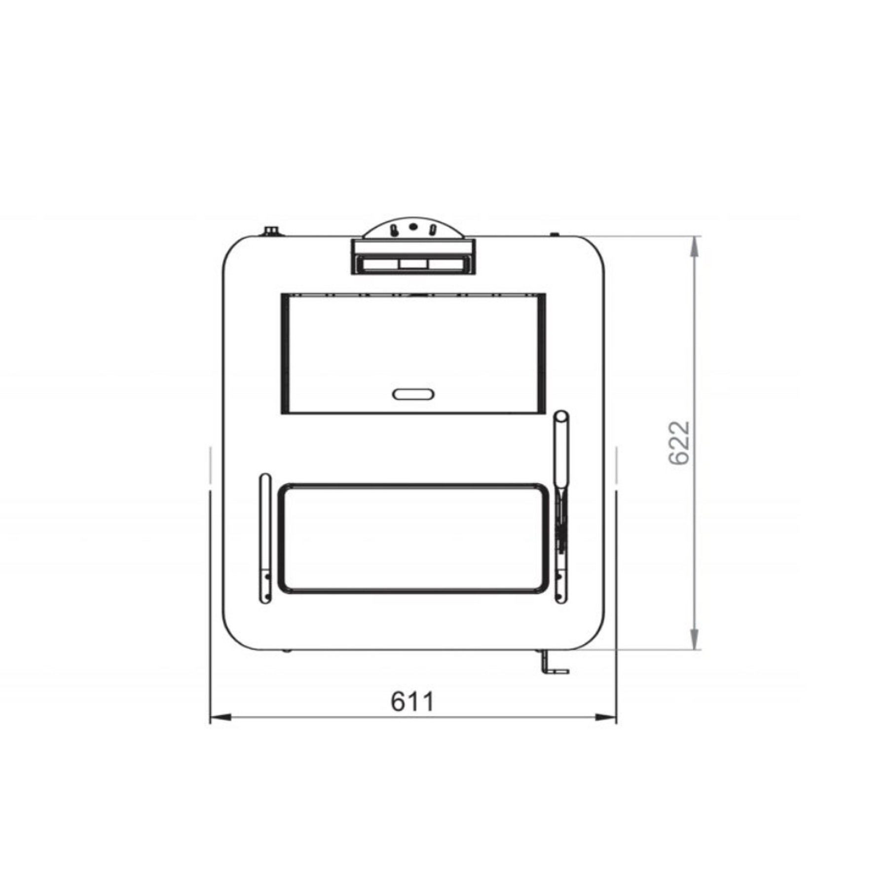 Termoestufa Hidro 26