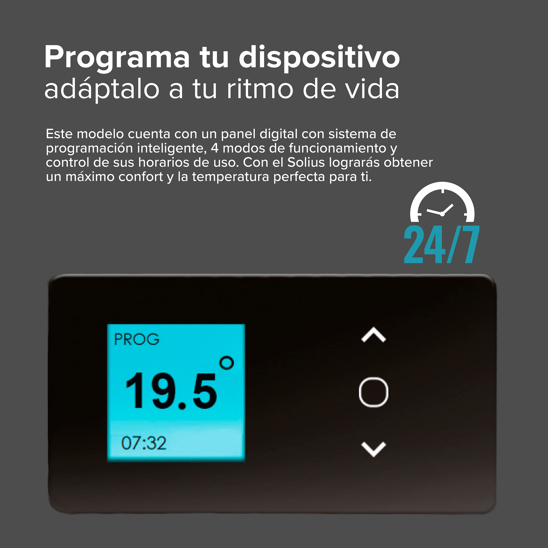 Calefactor Solius WiFi 750 W