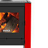 Estufa a leña Gold 500 Rojo