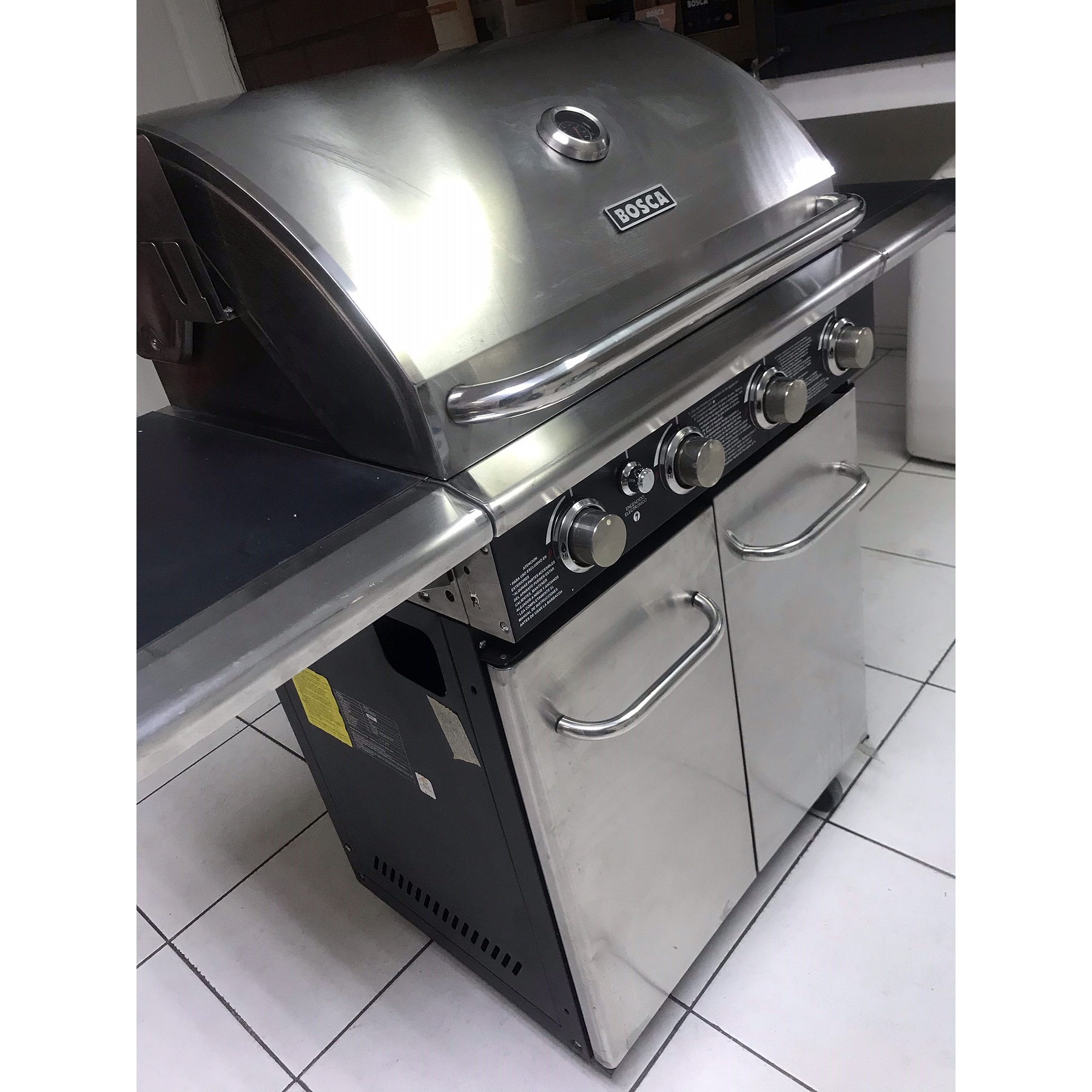 Parrilla a gas Inox Silver 40EN outlet 