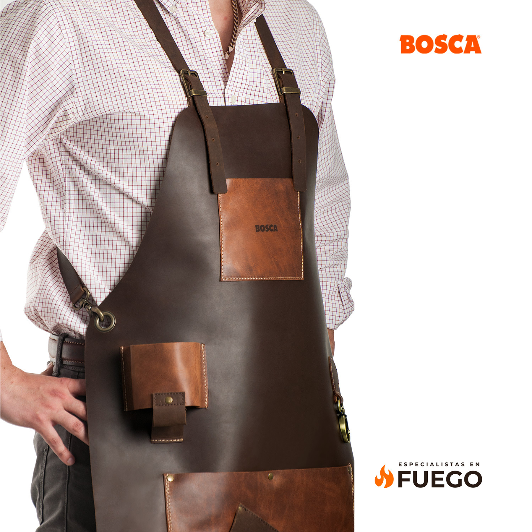 Pechera de Cuero Liso