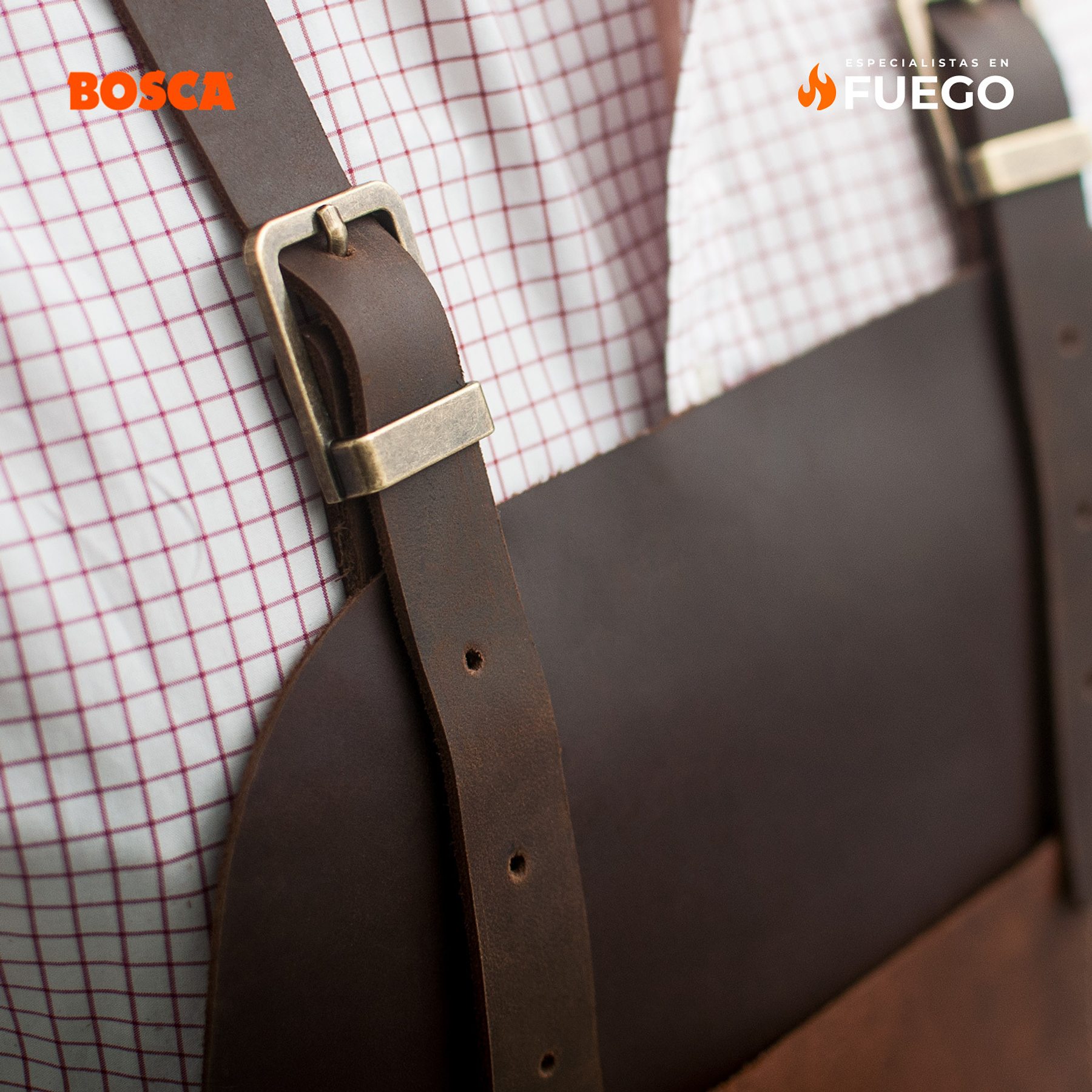 Pechera de Cuero Liso