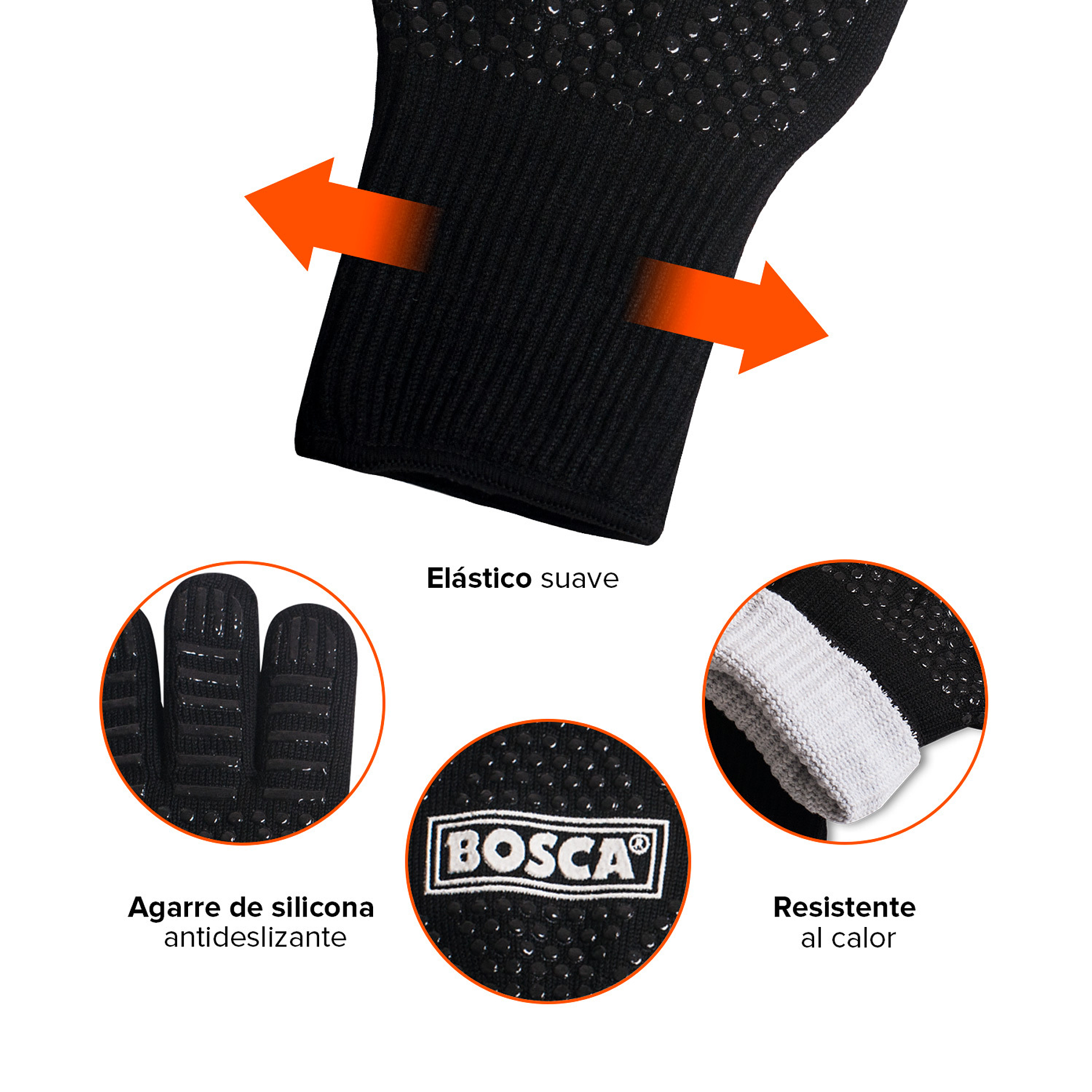 Guantes para parrilla